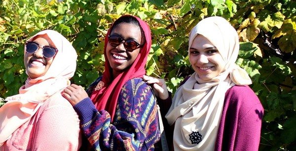 راهکار حجاب راحت در امریکا +عکس