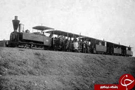اولین قطار در ایران +تصاویر