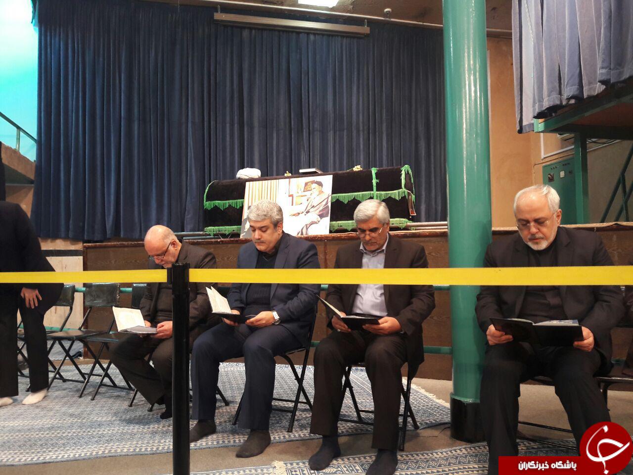 مراسم گرامیداشت هاشمی رفسنجانی آغاز شد +تصاویر