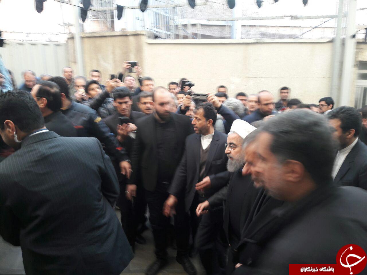 مراسم گرامیداشت هاشمی رفسنجانی آغاز شد +تصاویر