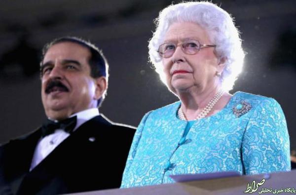 پادشاه بحرین سوژۀ انگلیسی‌ها شد+عکس