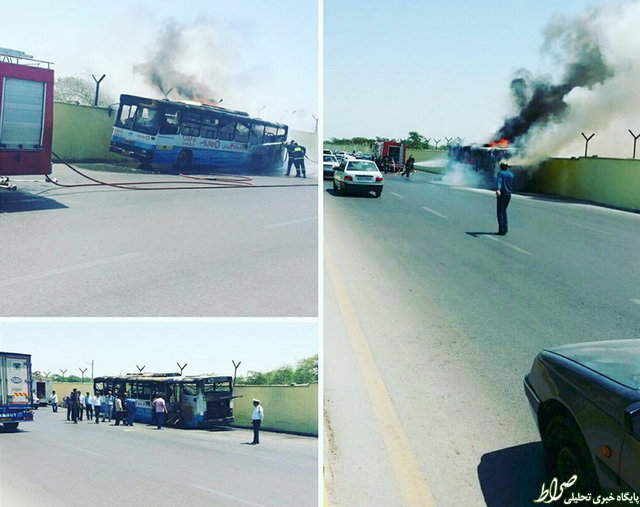 خطر از بیخ گوش مسافران بوشهری گذشت +تصاویر
