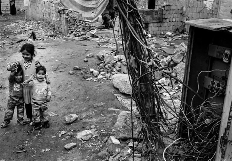سوسک‌ تنها دلخوشی بچه‌های تهران+تصاویر