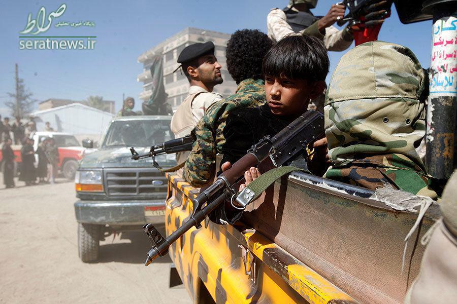 عکس/ کودک مبارز یمنی