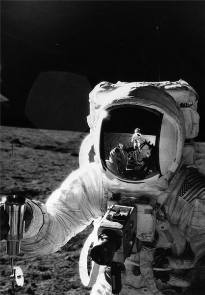 باور چهارمین فردی که پا به کره ماه گذاشت +عکس