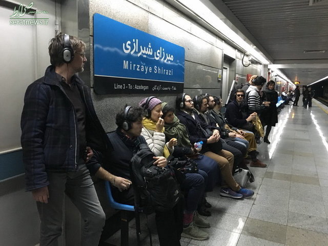 100  دقیقه راهپیمایی آلمان‌ها در تهران+تصاویر
