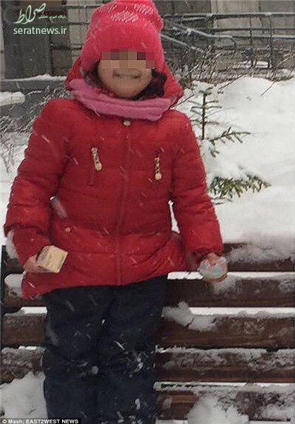 مرگ دختر 3 ساله روسی در اثر انجماد هوا+عکس