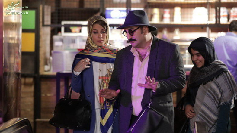 تیپ مهران احمدی و سارا بهرامی در یک فیلم +تصاویر
