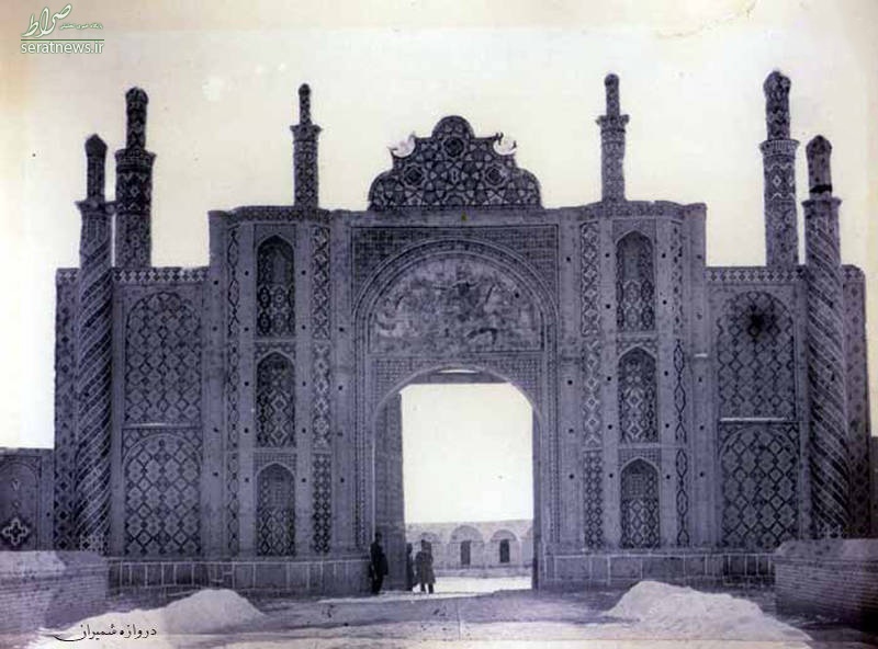تصاویر قدیمی از دروازه شمیران تهران