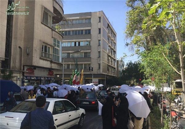 اعتراضات به وزارت بهداشت به مقابل نهاد ریاست جمهوری کشیده شد+تصاویر
