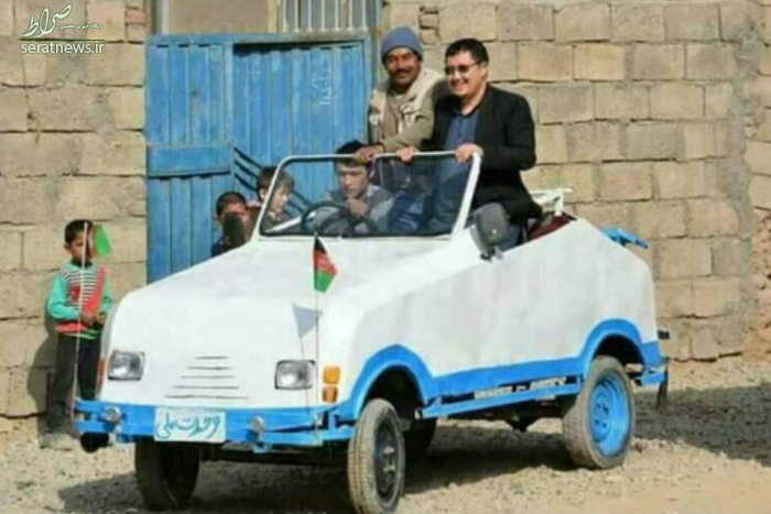 نخستین خودروی ملی افغانستان +تصاویر