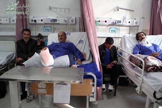 نجات معجزه آسای 6 نفر از مجروحان زلزله کرمانشاه + عکس