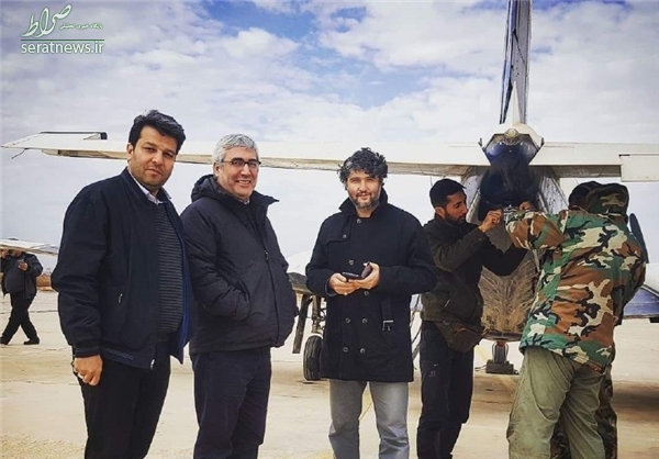 فیلمبرداری آخرین پلان فیلم «حاتمی‌کیا» در فرودگاه سوریه +عکس