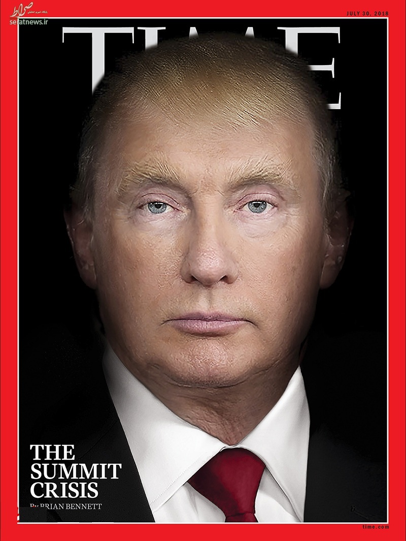 جلد جنجالی مجله تایم برای ترامپ و پوتین+عکس