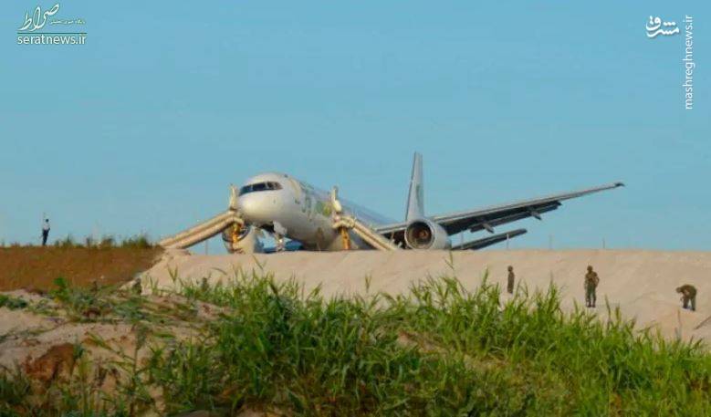 تصاویر/ سانحه هوایی برای هواپیمای بوئینگ
