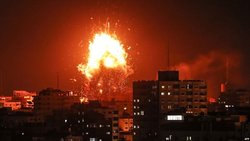 حملات هوایی و زمینی رژیم صهیونیستی به غزه