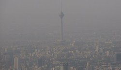 هوای پایتخت تهران ناسالم شد