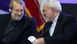دیدار لاریجانی با ظریف در وزارت خارجه