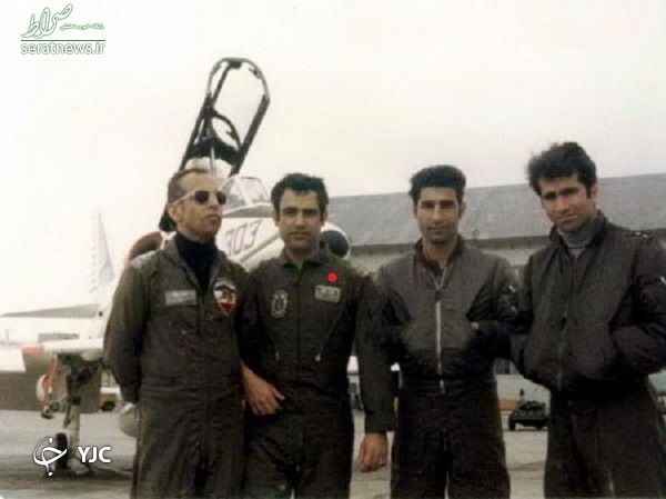 خلبان شهیدی که در خلیج فارس مدفون شد + عکس