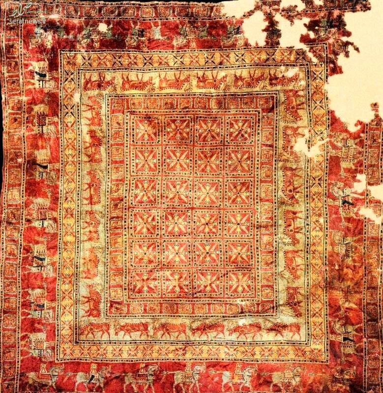 عکس/ کهن‌ترین قالیچه جهان، ایرانی است