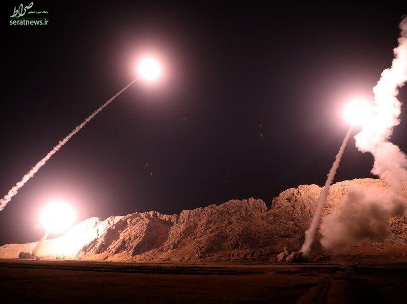 این موشک ایرانی مقر تروریست‌ها را نابود کرد + تصاویر