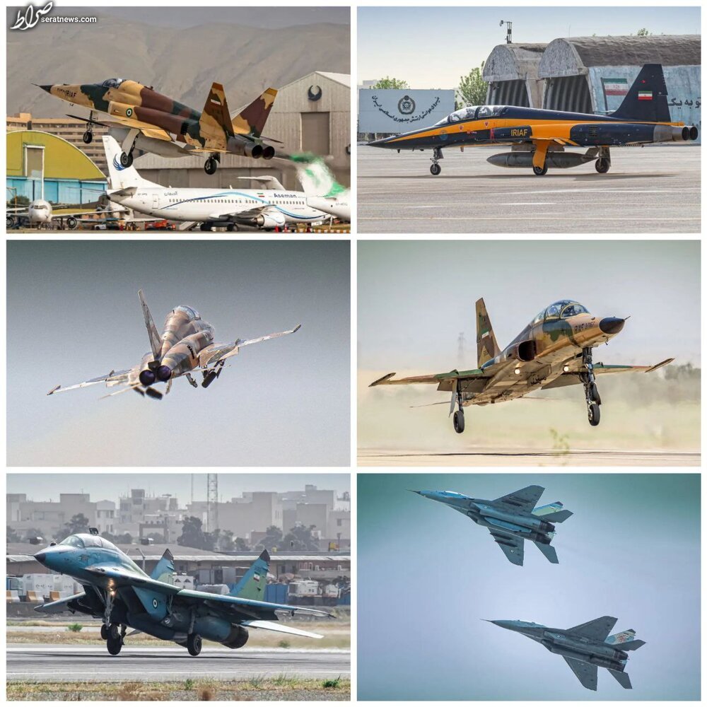 تصاویر / جولان جنگنده‌های نیروی هوایی ارتش در آسمان کشور