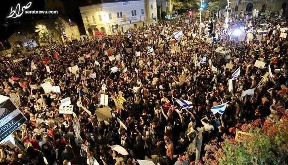 تظاهرات گسترده در قدس، حیفا و تل‌آویو علیه نتانیاهو