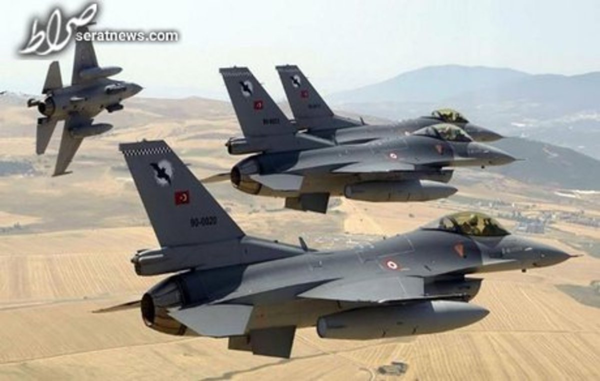 حملات هوایی مجدد ترکیه به استان دهوک عراق