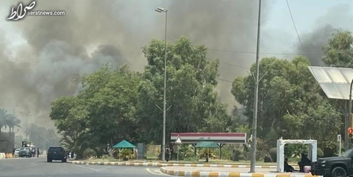 پارلمان عراق آتش گرفت+ جزئیات