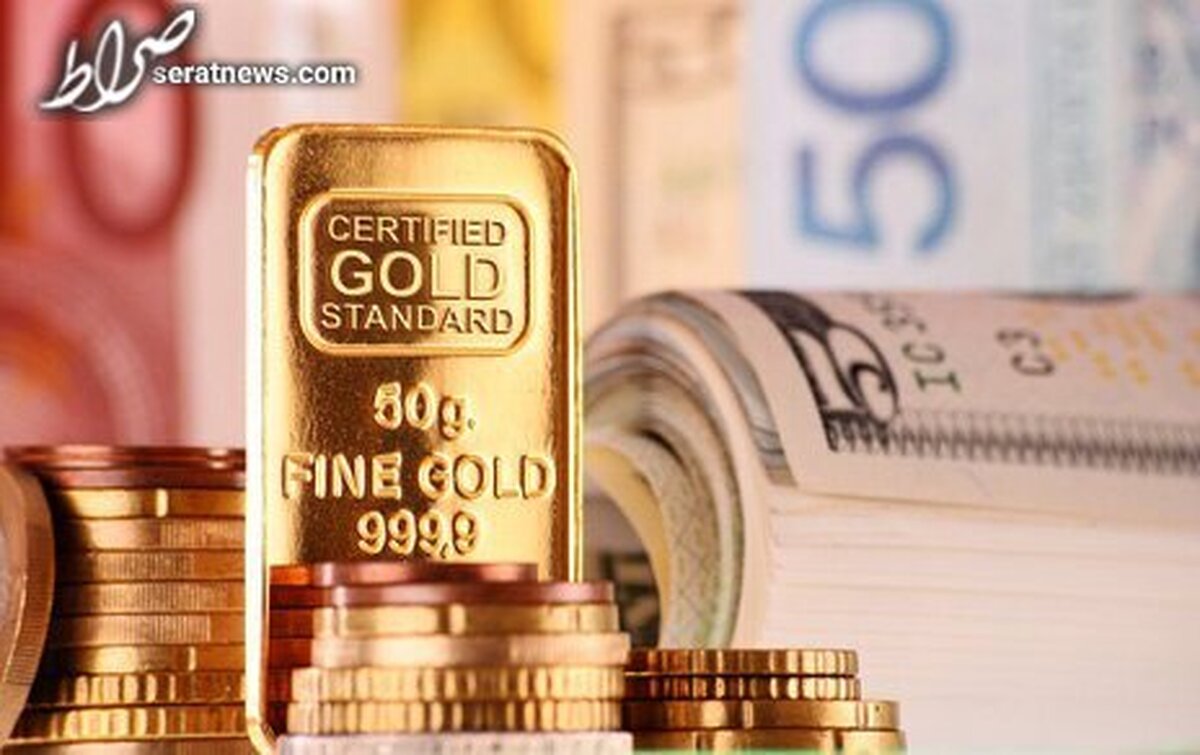 ریزش طلا و افزایش دلار در بازار جهانی