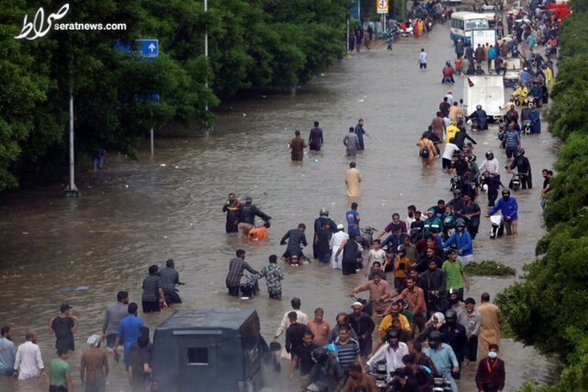 بارندگی در پاکستان ۱۰ قربانی گرفت