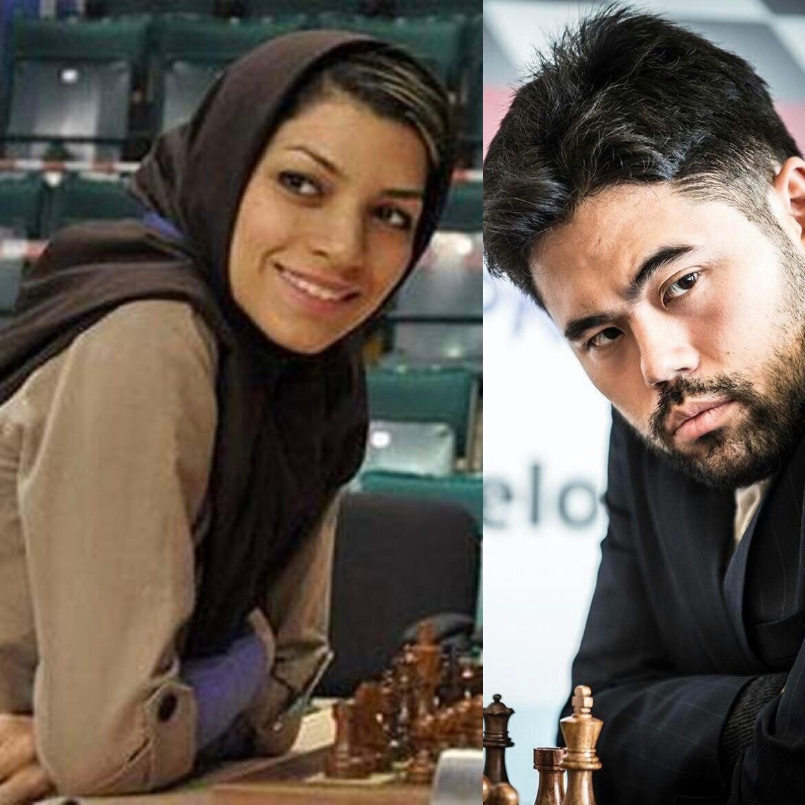 ازدواج زن شطرنج باز ایرانی با قهرمان آمریکایی