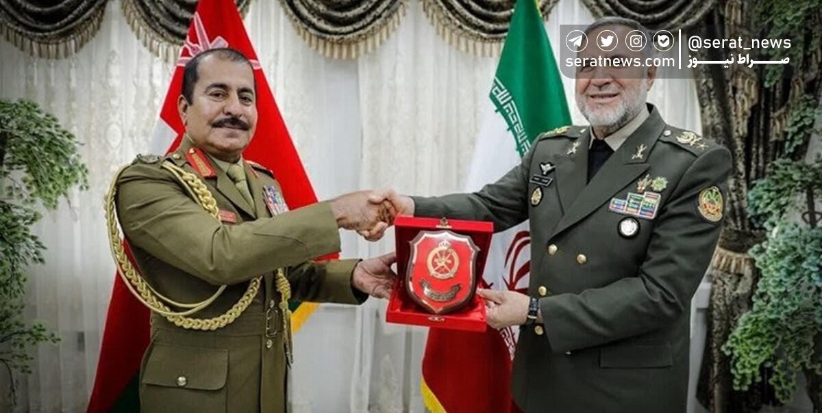 فرمانده نیروی زمینی ارتش عمان با امیر حیدری دیدار کرد