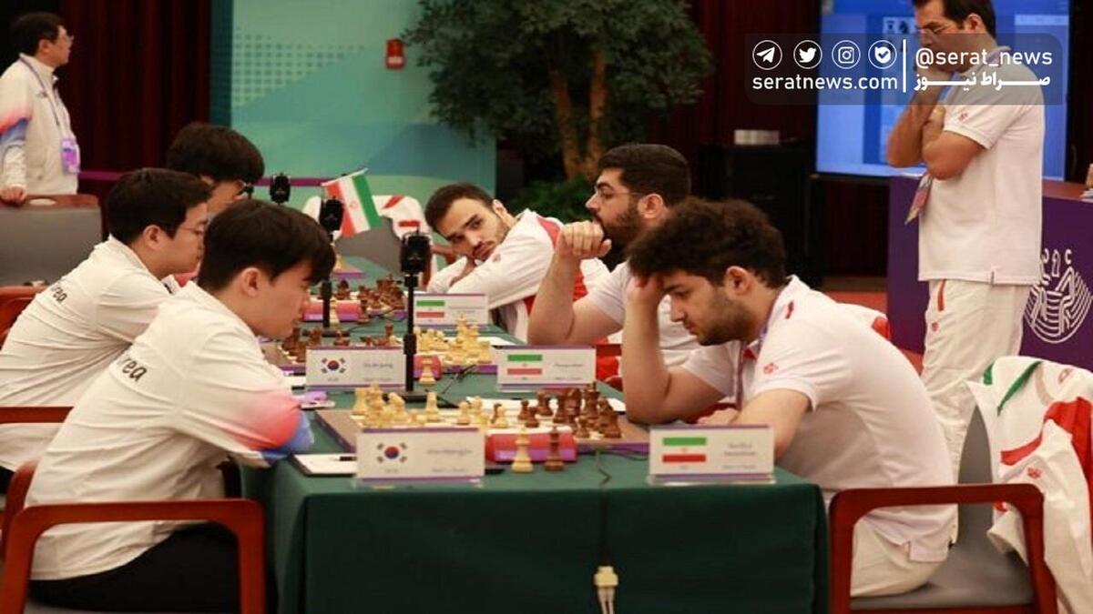 ملی پوشان شطرنج ایران به مقام قهرمانی رسیدند