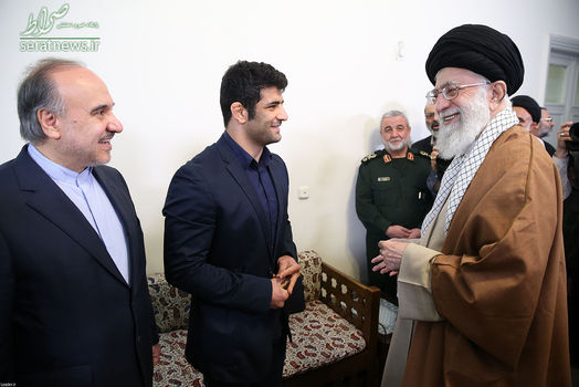 دیدار علیرضا کریمی با رهبر انقلاب/ تصاویر