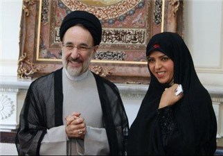 عکس نعیمه اشراقی و خاتمی عکس نعیمه اشراقی و خاتمی