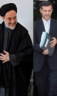 عکس مشایی و خاتمی عکس مشایی و خاتمی