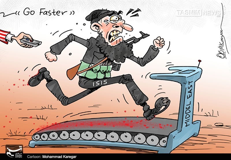 کاریکاتور/ داعشی های کنترل شده!