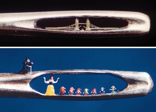 عکس/ مجسمه‌های زیبای میکروسکوپی