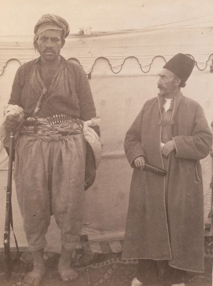 عکس/ ارباب و نوکرش