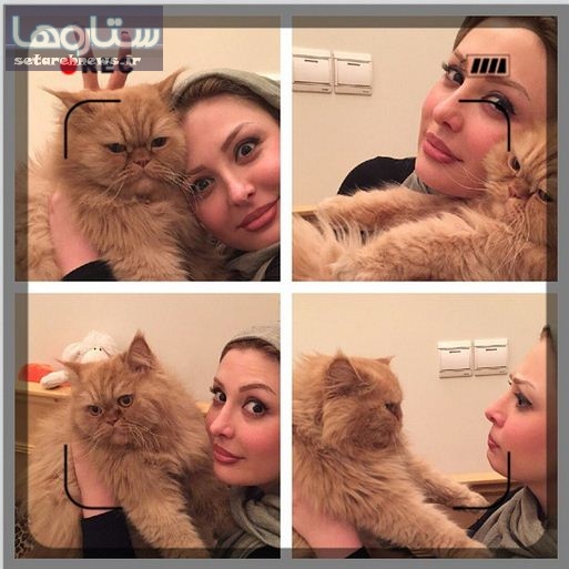 عکس/ ژست های نیوشا ضیغمی در کنار حیوان خانگی اش عکس/ ژست های نیوشا ضیغمی در کنار حیوان خانگی اش