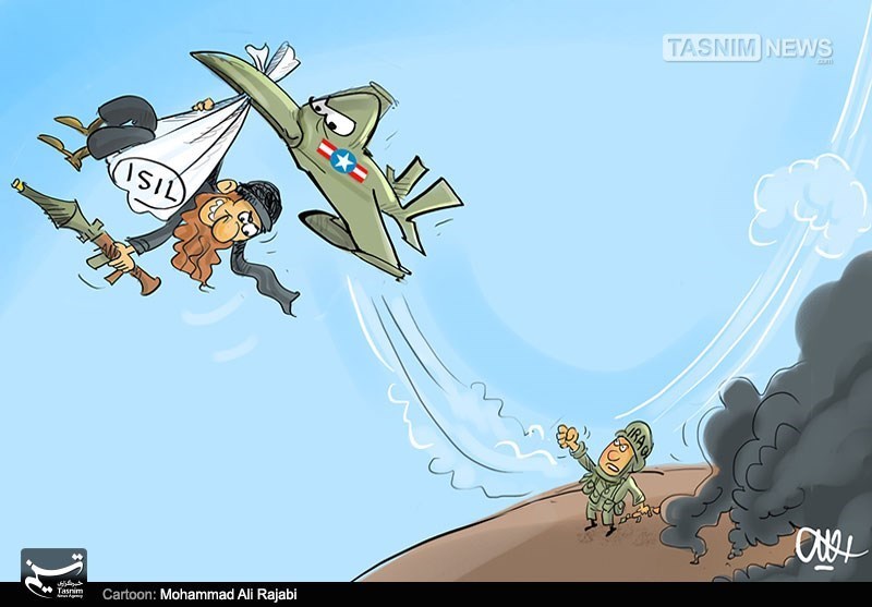 کاریکاتور/ داعش آمریکایی