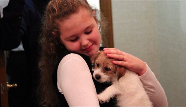 هدیه‌کریسمس پوتین به دختر 11ساله+عکس