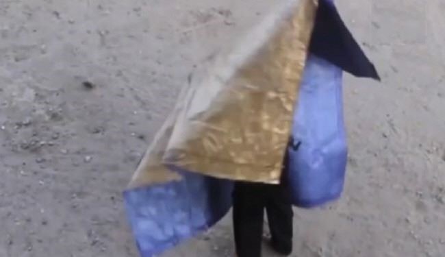 عکس/ وسیله استتار داعشی‌ها