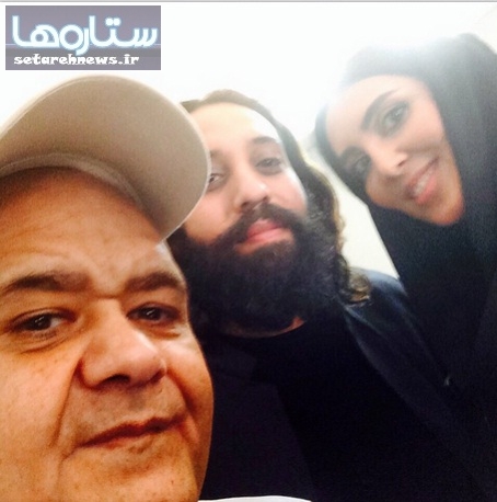 عکس/ اکبر عبدی، لیلا بلوکات و روزبه نعمت اللهی