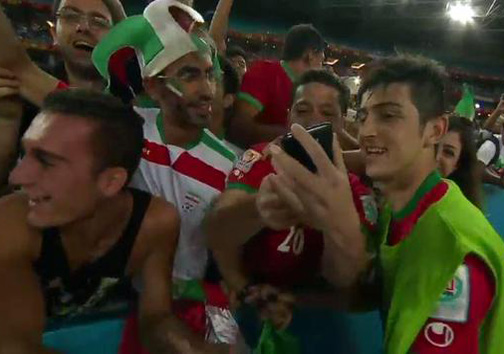 عکس/ سلفی آزمون با هواداران