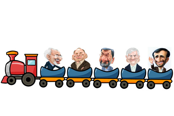 کاریکاتور/ چهره های معروفی که سوار مترو شدند