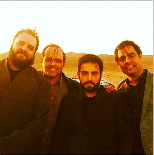 عکس/ بازیگران پرده‌‌نشین بعد از تصادف