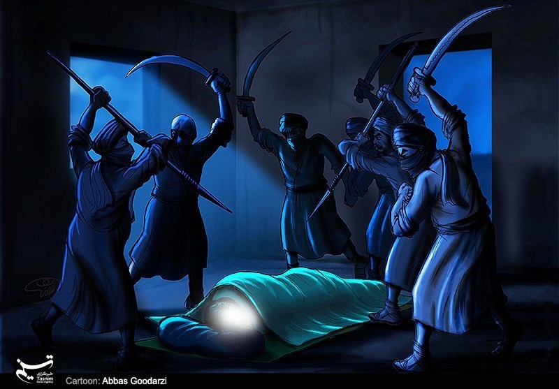 عکس/ لیلة المبیت