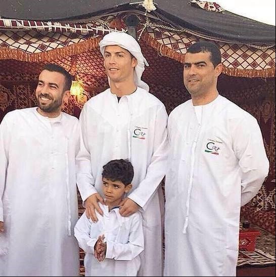 سفر رونالدو به خلیج فارس +تصاویر سفر رونالدو به خلیج فارس +تصاویر